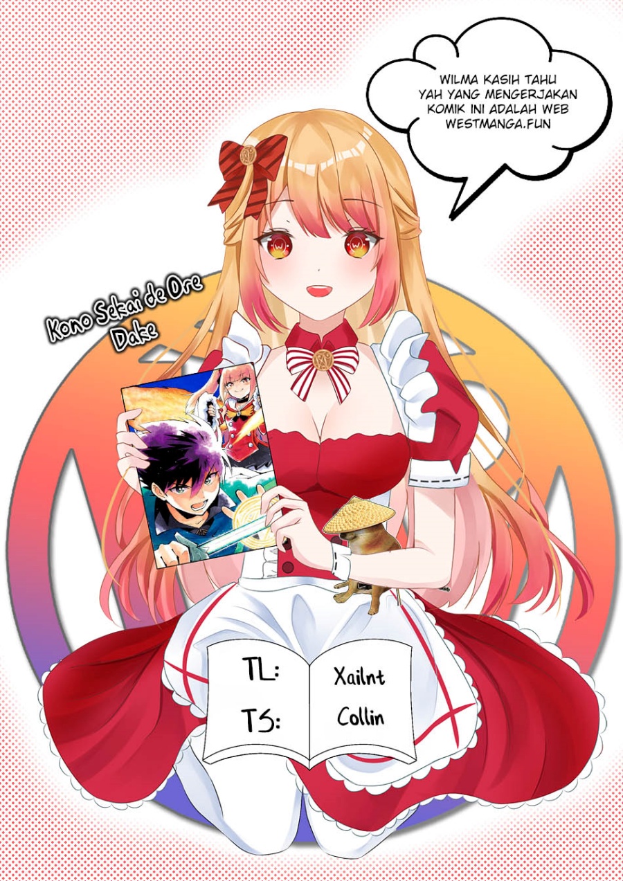 Kono Sekai de Ore Dake ga [level Up] wo Shitteiru Chapter 25 Bahasa Indonesia